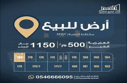 Land - Studio for sale in Al Aqiq - Al Khubar - Eastern